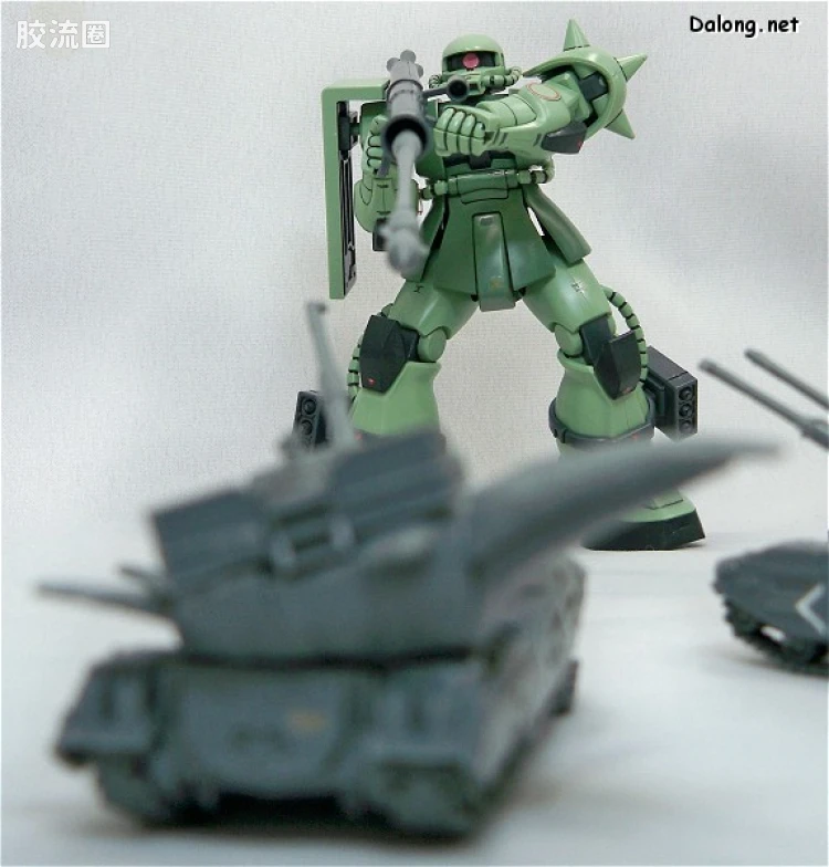 HGUC HG U.C.Hard Graph 扎古陆战套装 - 图片