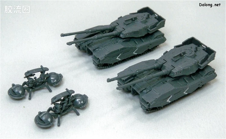 HGUC HG U.C.Hard Graph 扎古陆战套装 - 图片