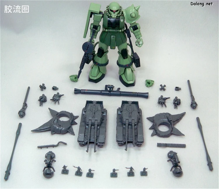 HGUC HG U.C.Hard Graph 扎古陆战套装 - 图片