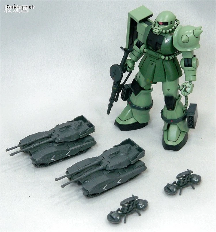 HGUC HG U.C.Hard Graph 扎古陆战套装 - 图片