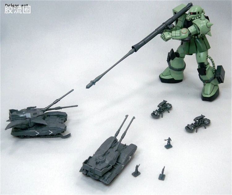 HGUC HG U.C.Hard Graph 扎古陆战套装 - 图片