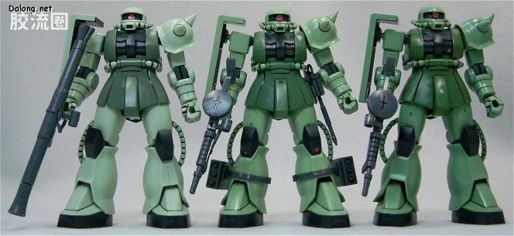 HGUC HG U.C.Hard Graph 扎古陆战套装 - 图片