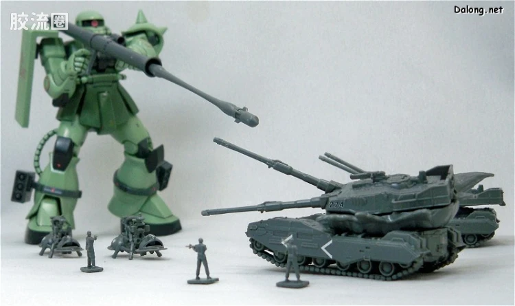 HGUC HG U.C.Hard Graph 扎古陆战套装 - 图片