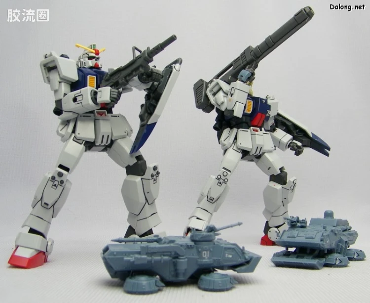 HGUC HG U.C.Hard Graph 陆战型高达&74式气垫卡车套装 - 图片