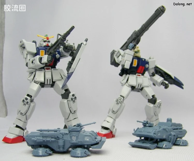 HGUC HG U.C.Hard Graph 陆战型高达&74式气垫卡车套装 - 图片