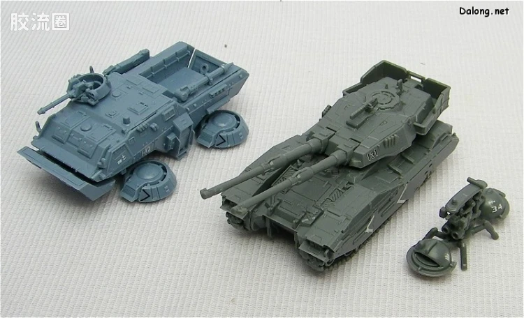 HGUC HG U.C.Hard Graph 陆战型高达&74式气垫卡车套装 - 图片