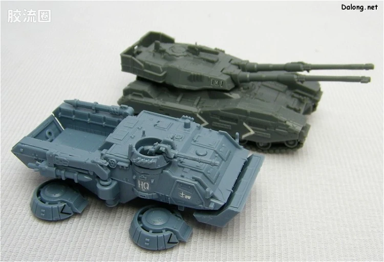 HGUC HG U.C.Hard Graph 陆战型高达&74式气垫卡车套装 - 图片
