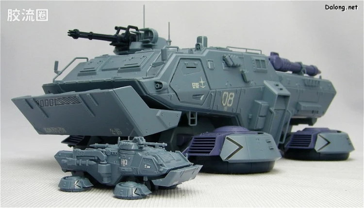 HGUC HG U.C.Hard Graph 陆战型高达&74式气垫卡车套装 - 图片