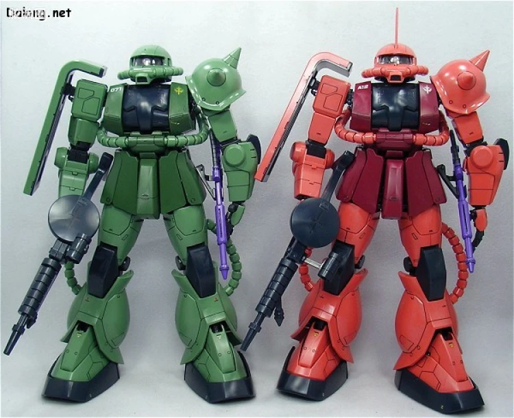 PG 普通版 MS-06S 指挥官型扎古Ⅱ[夏亚·阿兹纳布尔专用机] - 图片