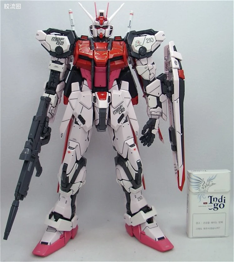 PG 普通版 MBF-02+AQM/E-X01 空装强袭嫣红 + FX-550 空中霸王 - 图片