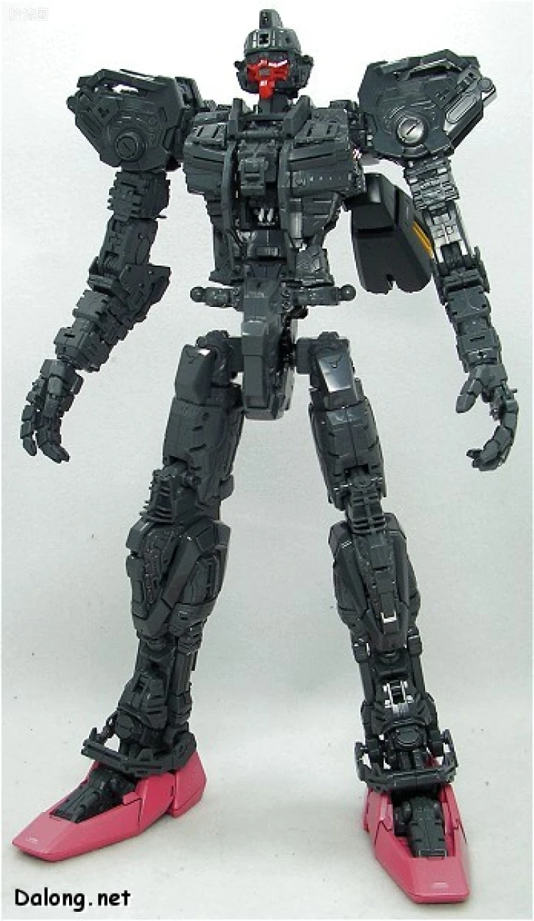 PG 普通版 MBF-02+AQM/E-X01 空装强袭嫣红 + FX-550 空中霸王 - 图片