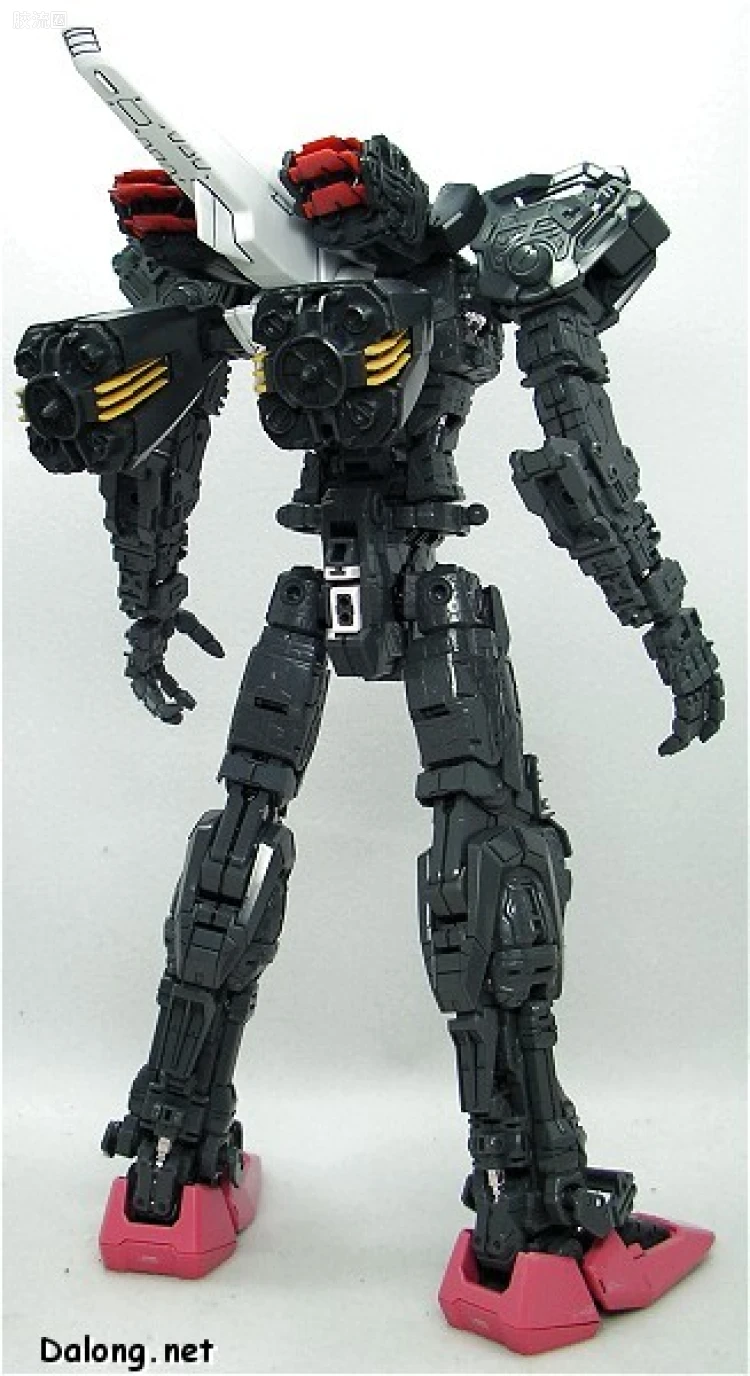 PG 普通版 MBF-02+AQM/E-X01 空装强袭嫣红 + FX-550 空中霸王 - 图片