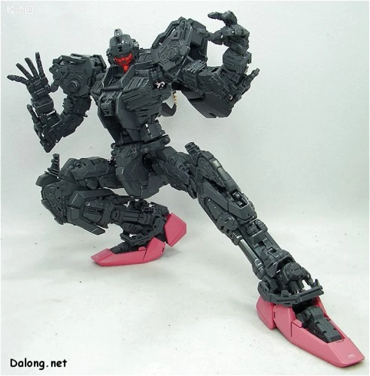 PG 普通版 MBF-02+AQM/E-X01 空装强袭嫣红 + FX-550 空中霸王 - 图片
