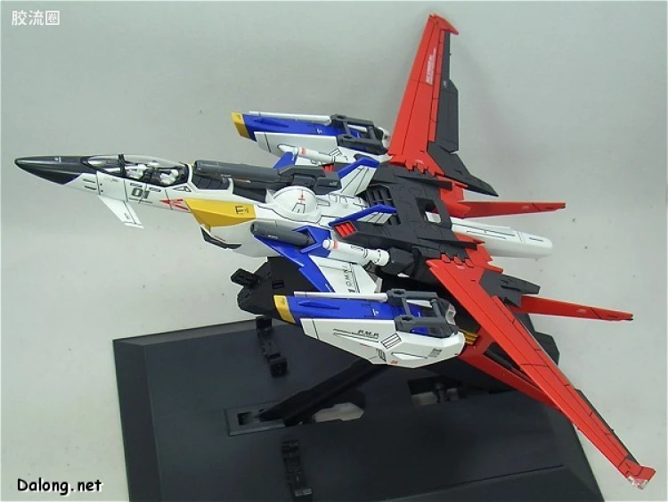 PG 普通版 MBF-02+AQM/E-X01 空装强袭嫣红 + FX-550 空中霸王 - 图片