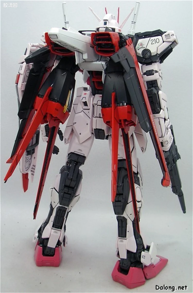 PG 普通版 MBF-02+AQM/E-X01 空装强袭嫣红 + FX-550 空中霸王 - 图片