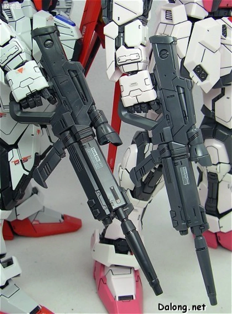 PG 普通版 MBF-02+AQM/E-X01 空装强袭嫣红 + FX-550 空中霸王 - 图片