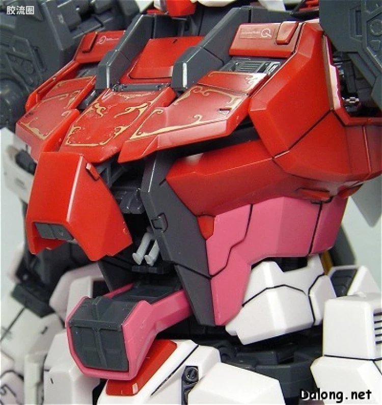 PG 普通版 MBF-02+AQM/E-X01 空装强袭嫣红 + FX-550 空中霸王 - 图片