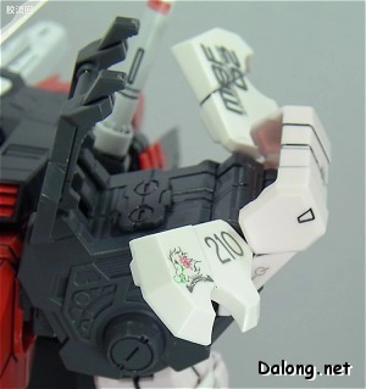PG 普通版 MBF-02+AQM/E-X01 空装强袭嫣红 + FX-550 空中霸王 - 图片