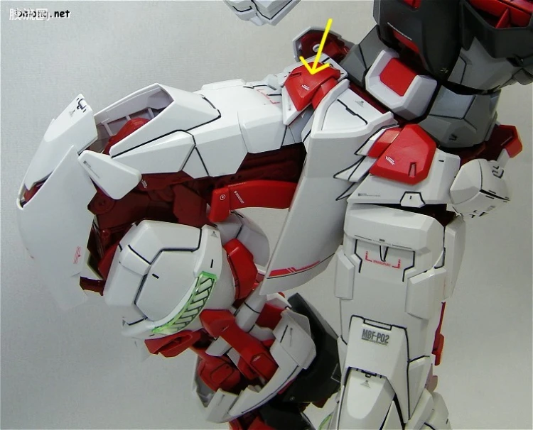 PG 普通版 PG12 MBF-P02 异端高达红色机 - 图片