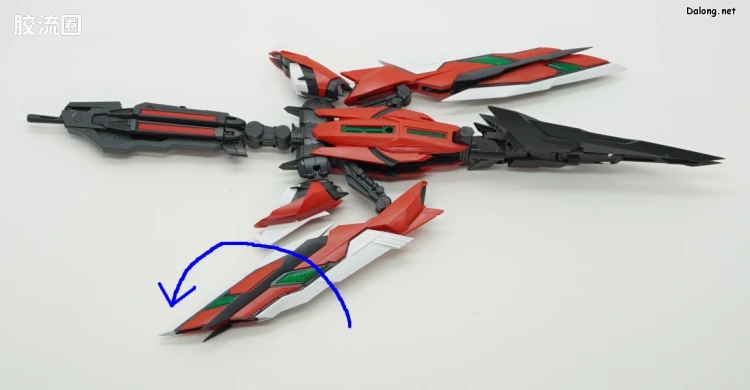 PG 网络限定版 异端高达红色机·改 - 图片