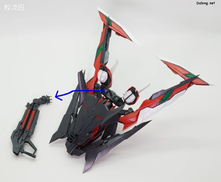 PG 网络限定版 异端高达红色机·改 - 图片