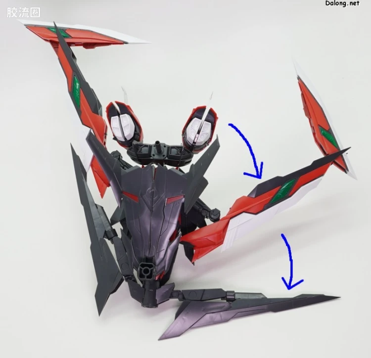 PG 网络限定版 异端高达红色机·改 - 图片