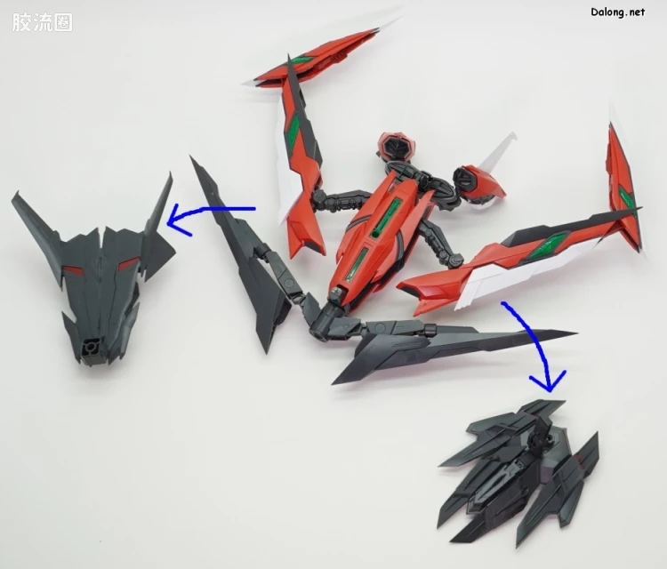 PG 网络限定版 异端高达红色机·改 - 图片