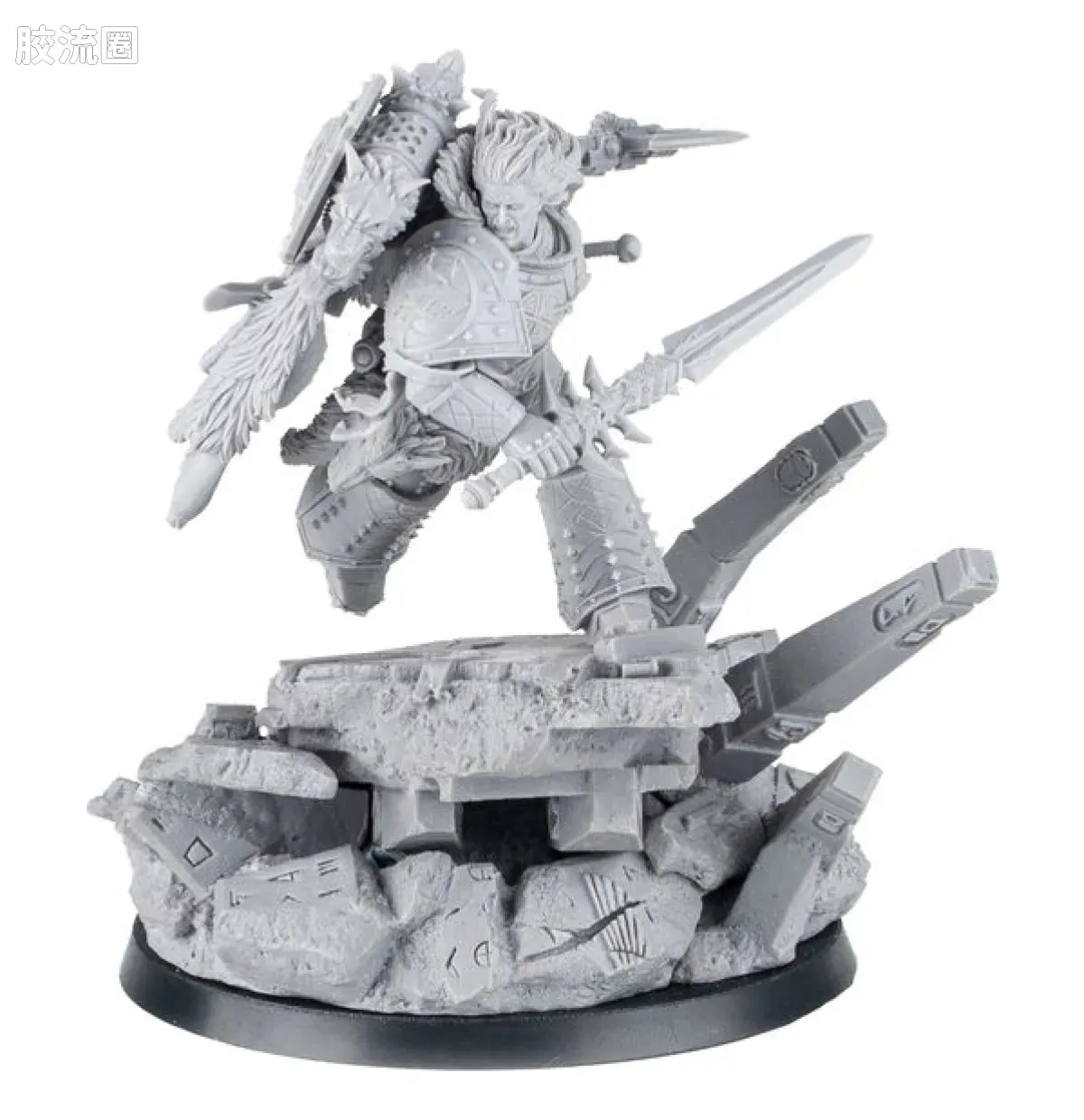 战锤：荷鲁斯之乱 Warhammer: The Horus Heresy Space Wolves 第六军团 太空野狼 初版 太空野狼军团 基因原体 黎曼·鲁斯 - 图片