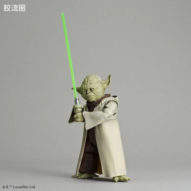 万代 星球大战系列拼装模型 人物系列 1/6 &1/12 尤达大师 - 图片
