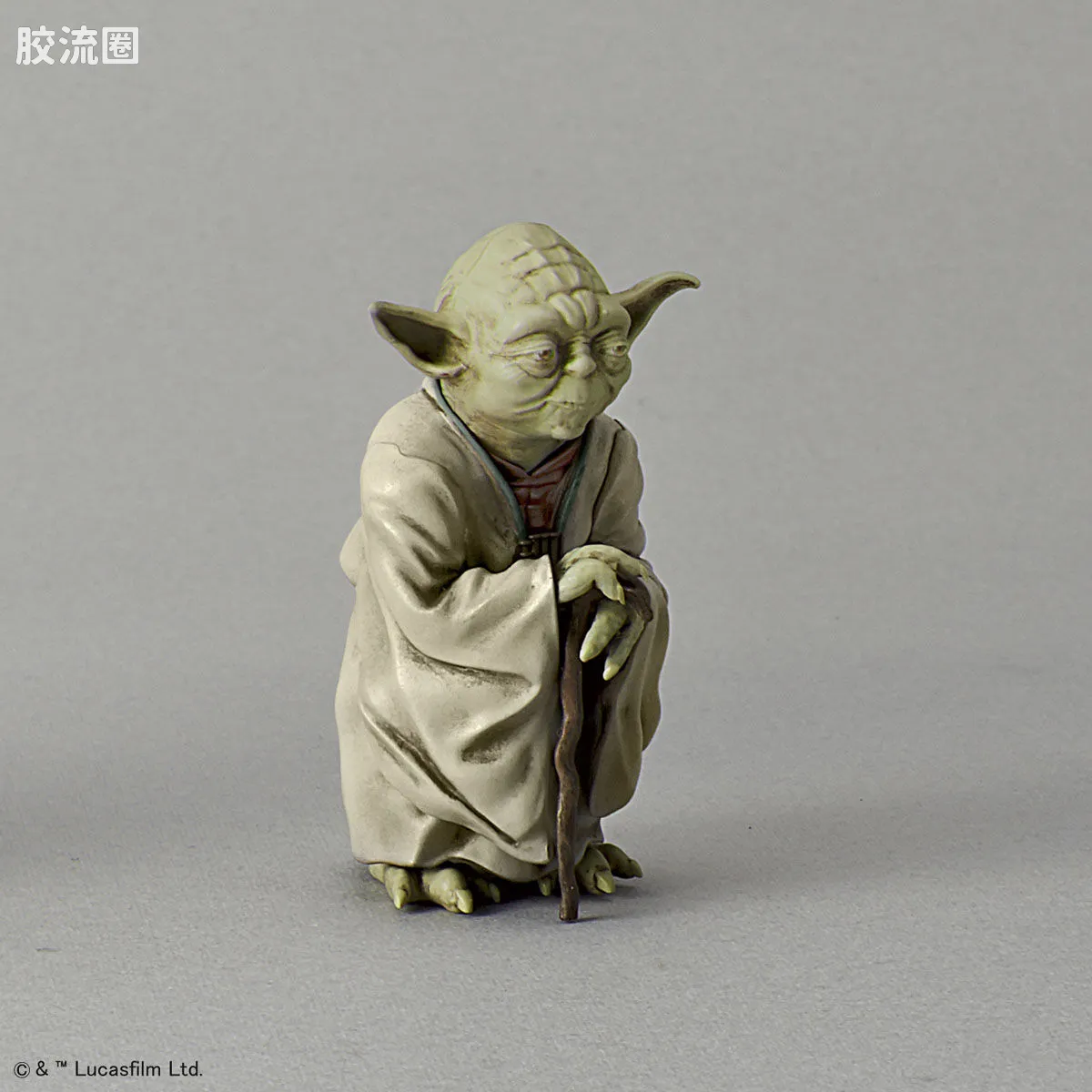 万代 星球大战系列拼装模型 人物系列 1/6 &1/12 尤达大师 - 图片