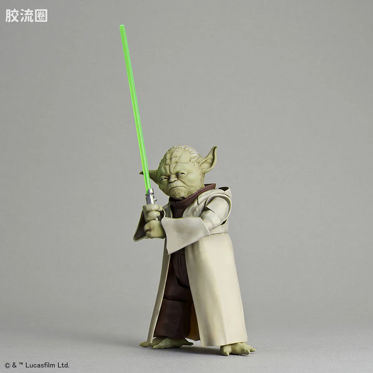 万代 星球大战系列拼装模型 人物系列 1/6 &1/12 尤达大师 - 图片