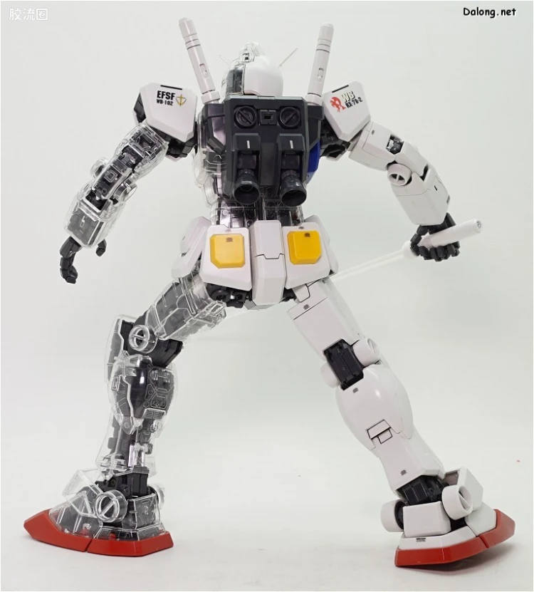 PG 定制部件 RX-78-2 高达改造套装#1 透明身体&光剑 - 图片