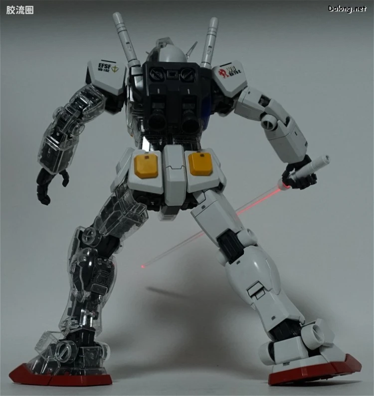 PG 定制部件 RX-78-2 高达改造套装#1 透明身体&光剑 - 图片