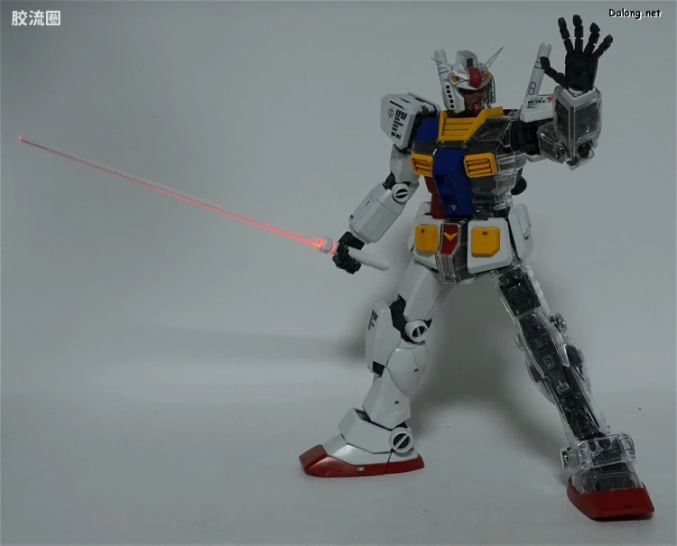 PG 定制部件 RX-78-2 高达改造套装#1 透明身体&光剑 - 图片