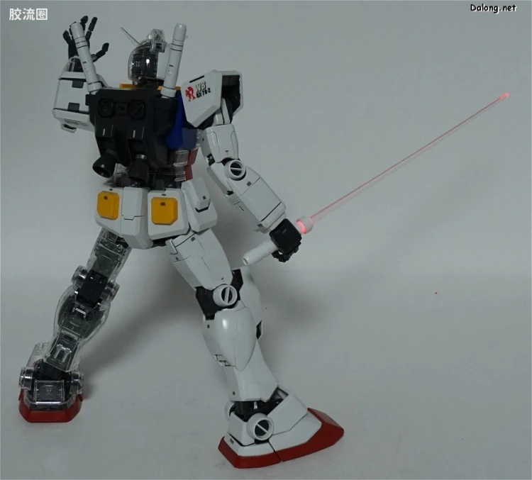 PG 定制部件 RX-78-2 高达改造套装#1 透明身体&光剑 - 图片