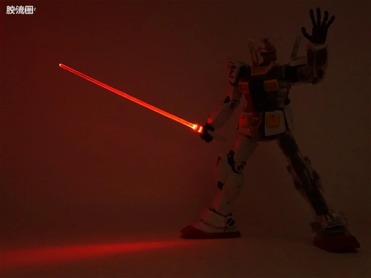 PG 定制部件 RX-78-2 高达改造套装#1 透明身体&光剑 - 图片