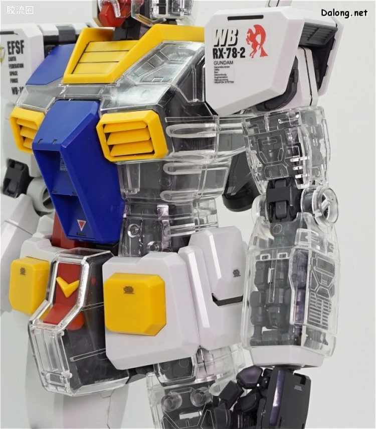PG 定制部件 RX-78-2 高达改造套装#1 透明身体&光剑 - 图片