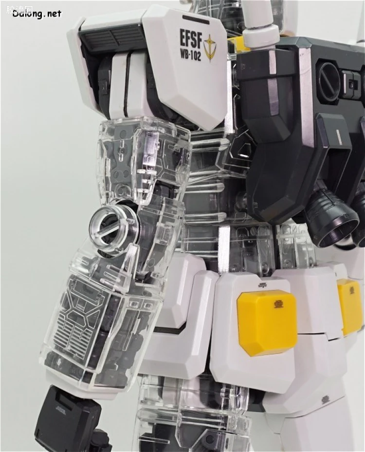 PG 定制部件 RX-78-2 高达改造套装#1 透明身体&光剑 - 图片