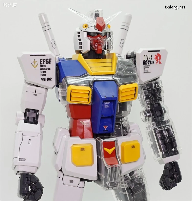 PG 定制部件 RX-78-2 高达改造套装#1 透明身体&光剑 - 图片