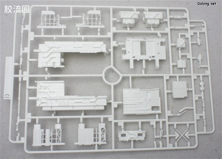 万代综合拼装模型系列 其他 1/700 海洋探测船 - 图片