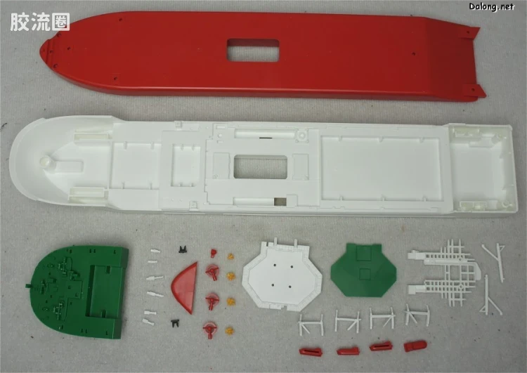 万代综合拼装模型系列 其他 1/700 海洋探测船 - 图片