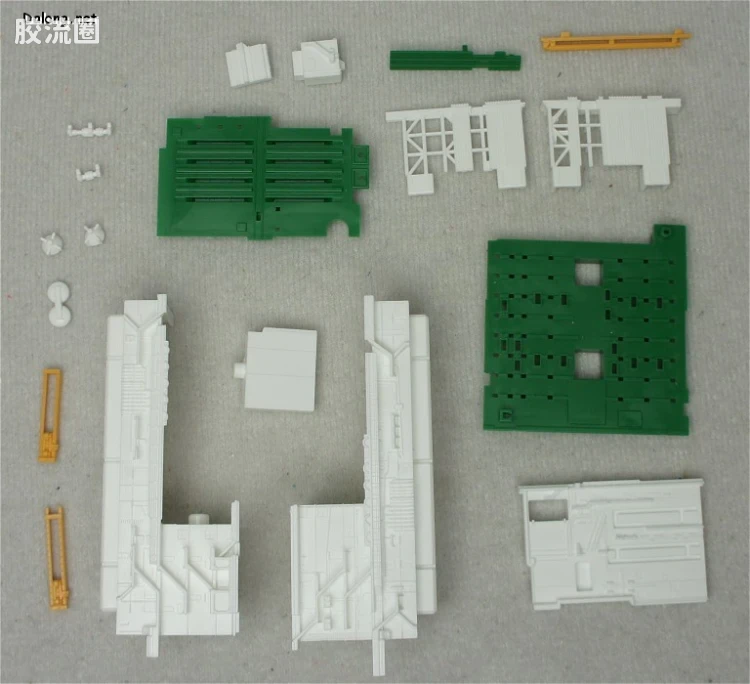 万代综合拼装模型系列 其他 1/700 海洋探测船 - 图片