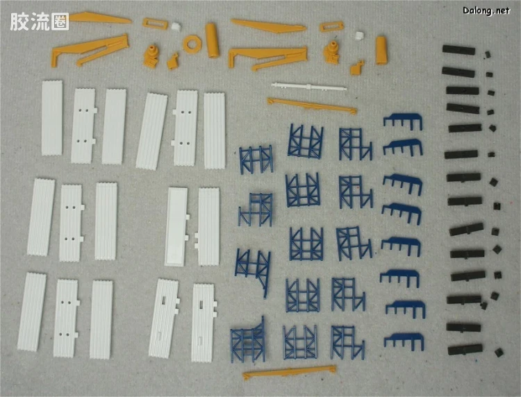万代综合拼装模型系列 其他 1/700 海洋探测船 - 图片
