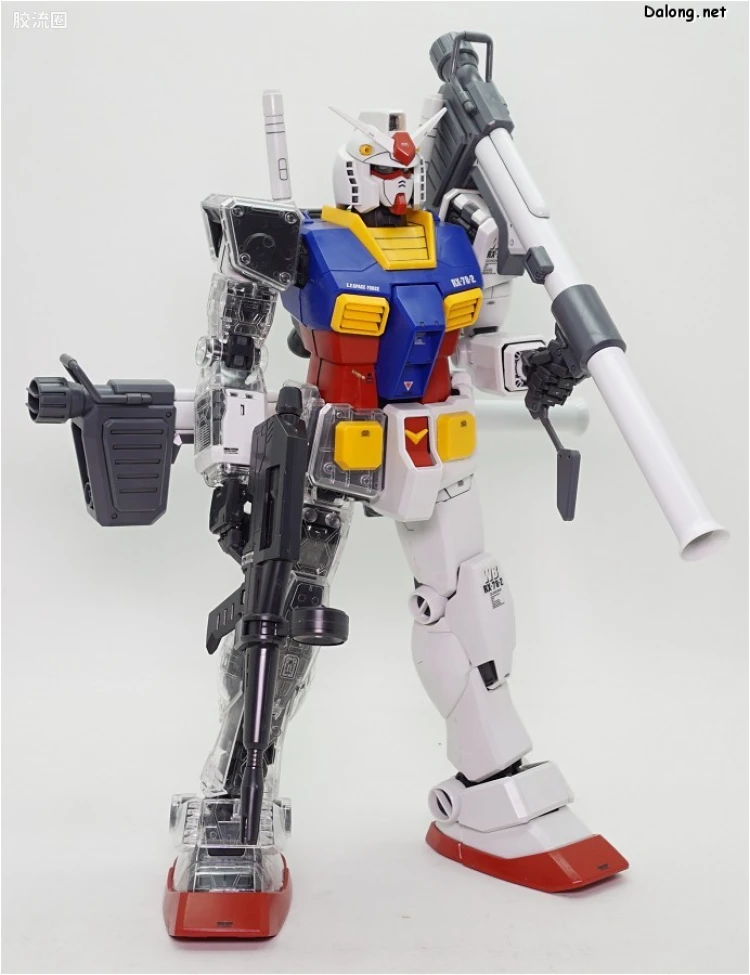 PG 定制部件 RX-78-2 高达改造套装#2 透明身体&武器 - 图片
