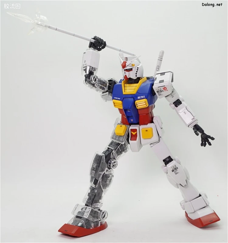 PG 定制部件 RX-78-2 高达改造套装#2 透明身体&武器 - 图片