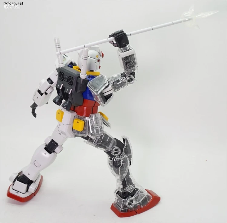 PG 定制部件 RX-78-2 高达改造套装#2 透明身体&武器 - 图片