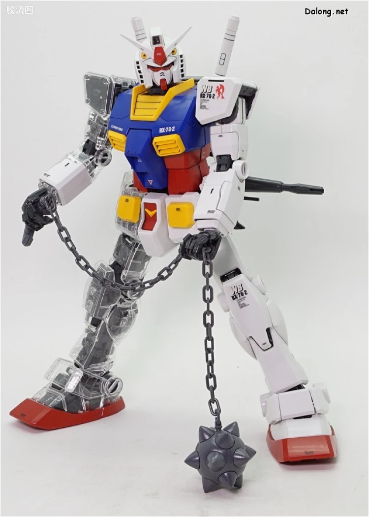 PG 定制部件 RX-78-2 高达改造套装#2 透明身体&武器 - 图片