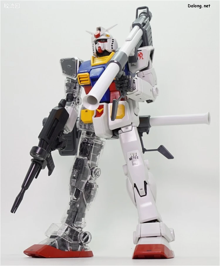 PG 定制部件 RX-78-2 高达改造套装#2 透明身体&武器 - 图片