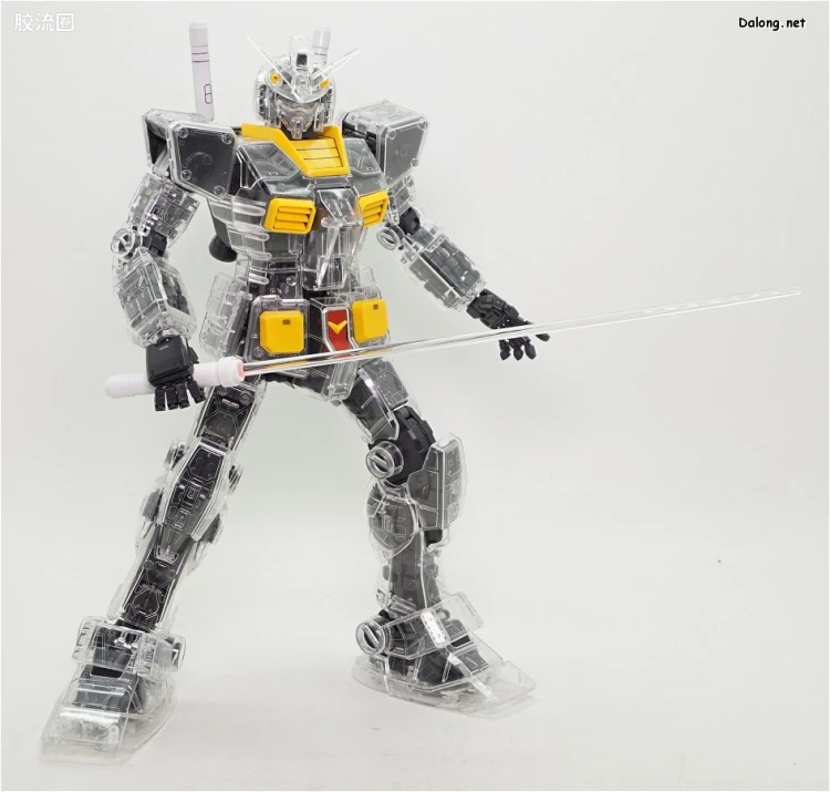 PG 定制部件 RX-78-2 高达改造套装#2 透明身体&武器 - 图片