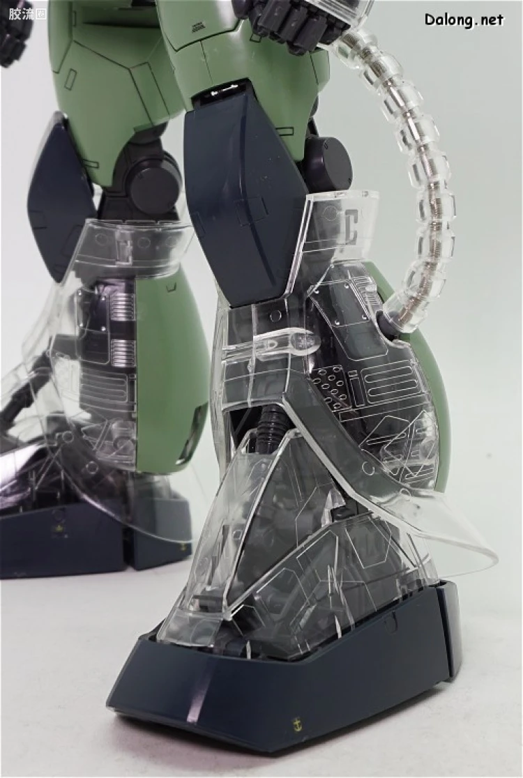 PG 定制部件 MS-06 扎古Ⅱ改造套装#1 透明身体&武器 - 图片